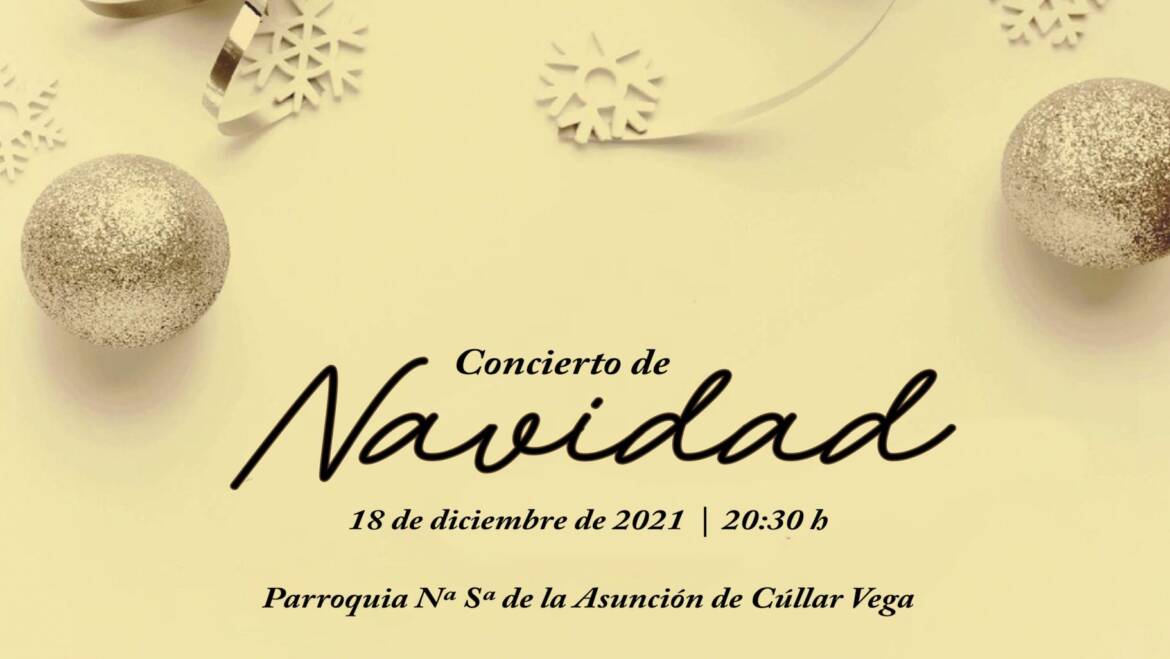 18 de Diciembre de 2021: Concierto de Navidad