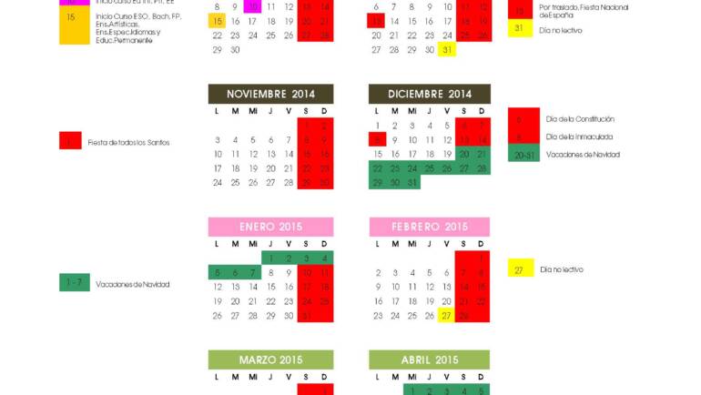 El 8 de enero de 2015 se reanudan las clases de música