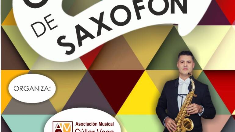 Curso de Saxofón con Victor M. Martín López de profesorado