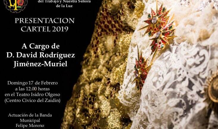 Presentación Cartel 2019 Hermandad Cristo del Trabajo y Nuestra Señora de la Luz