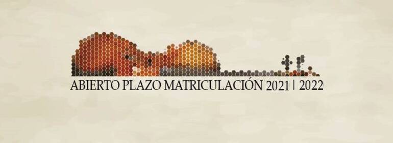 Abierto Plazo de Matriculación para el curso 2021-2022