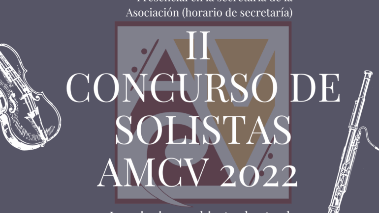2º Concurso de Solistas de la AMCV – Bases y Requisitos