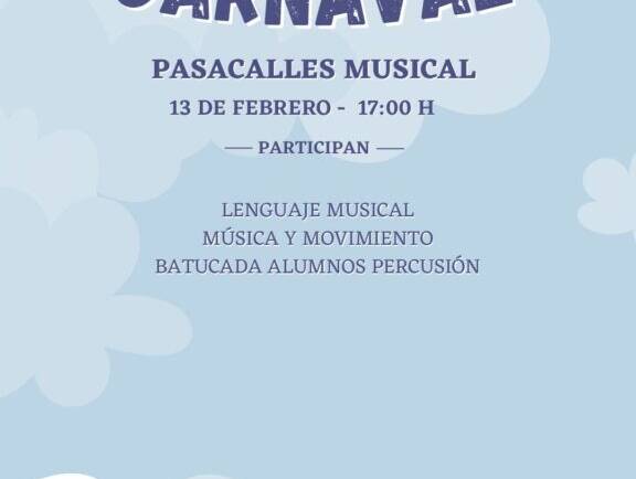 «Martes de Carnaval» pasacalles musical