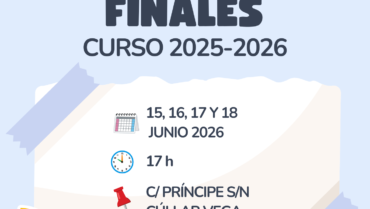 Audiciones Finales curso 2025-2026